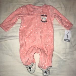 Carter’s NB footie pajamas